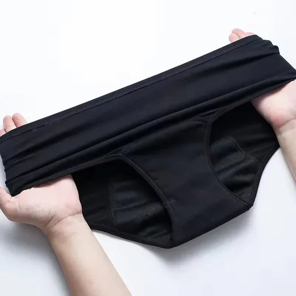 AFIFAH LINGERIE_Buy 2 Get 1 Free Special Bumper Offer Imported Soft Material 4 Layered Leak Proof Period Panty for Heavy Flow