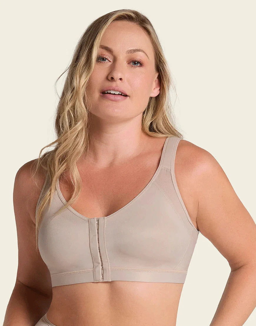 AFIFAH LINGERIE _Leonisa Unlined Wireless Posture Corrector Bra-SKIN