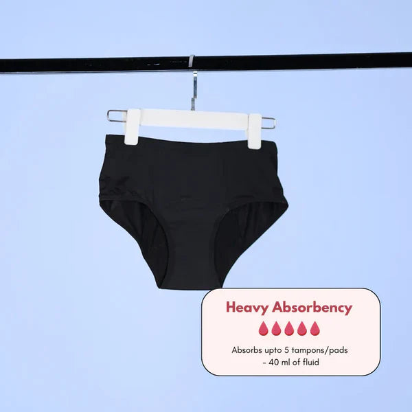 AFIFAH LINGERIE_Buy 2 Get 1 Free Special Bumper Offer Imported Soft Material 4 Layered Leak Proof Period Panty for Heavy Flow