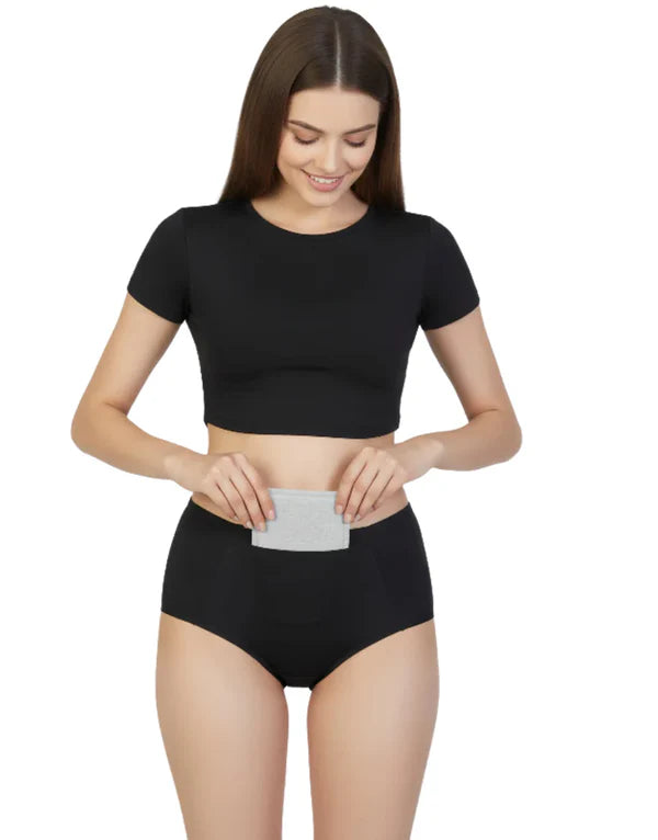 AFIFAH LINGERIE_Buy 2 Get 1 Free Special Bumper Offer Imported Soft Material 4 Layered Leak Proof Period Panty for Heavy Flow
