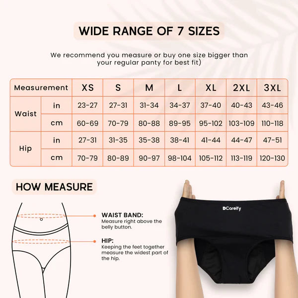 AFIFAH LINGERIE_Buy 2 Get 1 Free Special Bumper Offer Imported Soft Material 4 Layered Leak Proof Period Panty for Heavy Flow